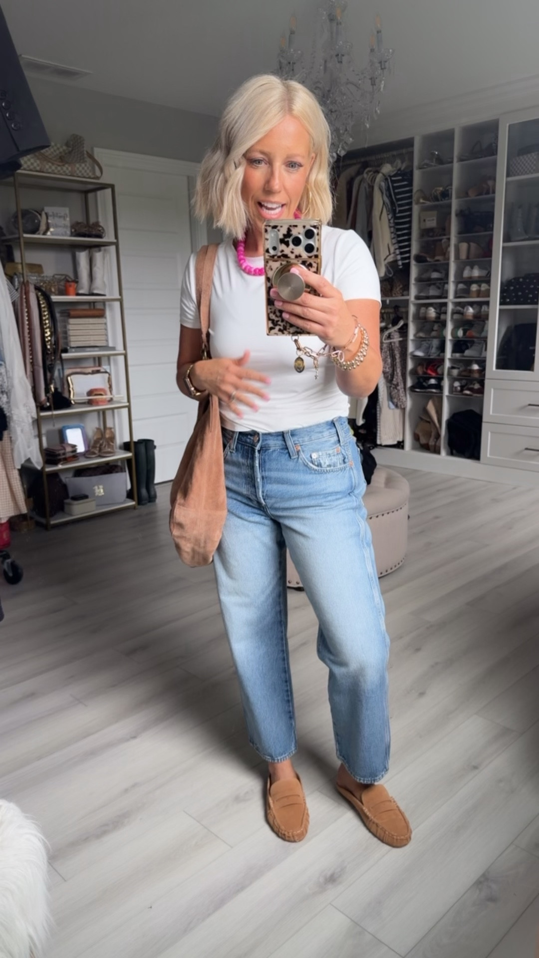 These tees are one of my favorite basics! Fit so well, wash up great, and such a good price!!!
⬇️⬇️⬇️
Top medium
Jeans size 6
Shoes TTS

#LTKSaleAlert #LTKSeasonal #LTKOver40