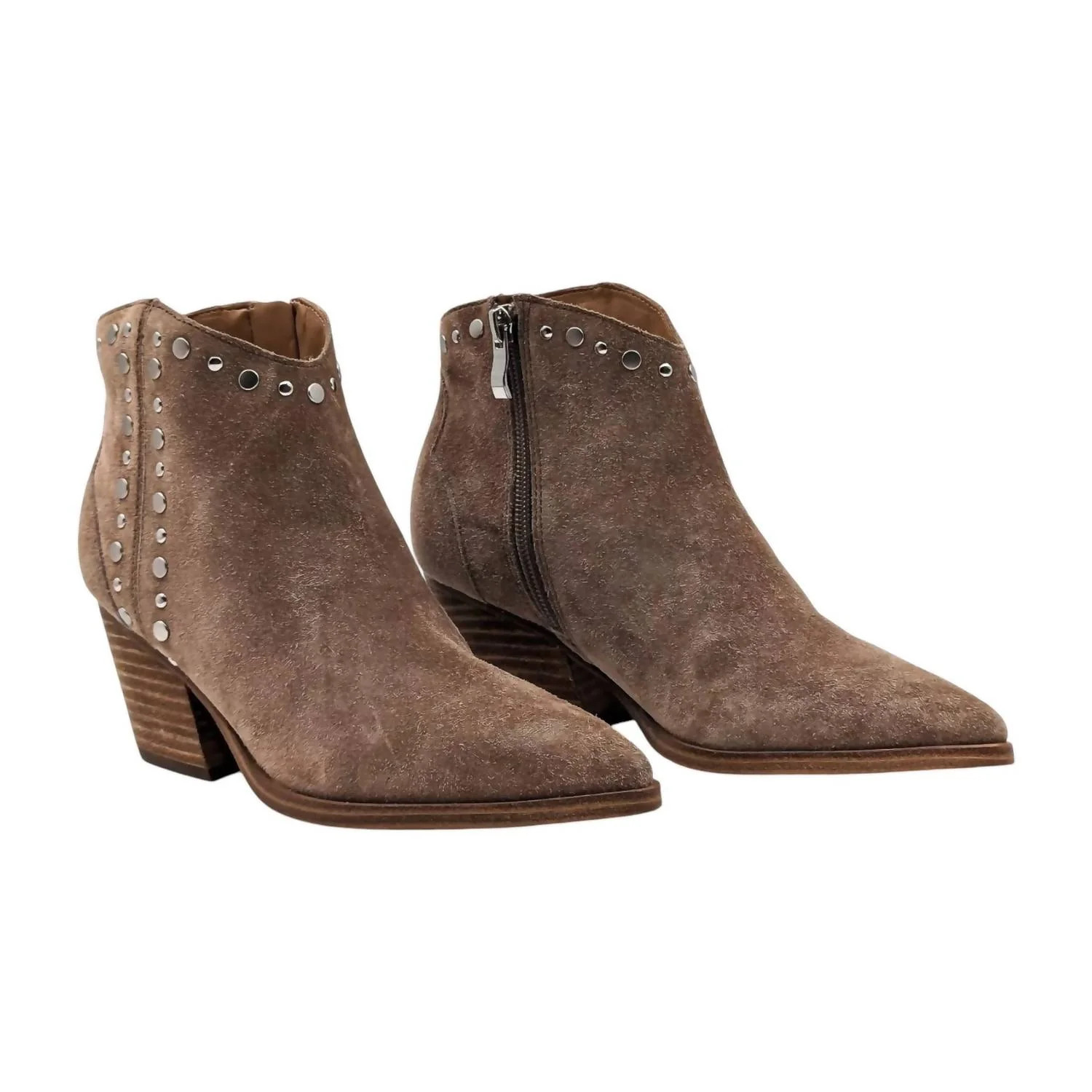 Women's Deni Cowboy Boot In Medium Brown Suede | Shop Simon