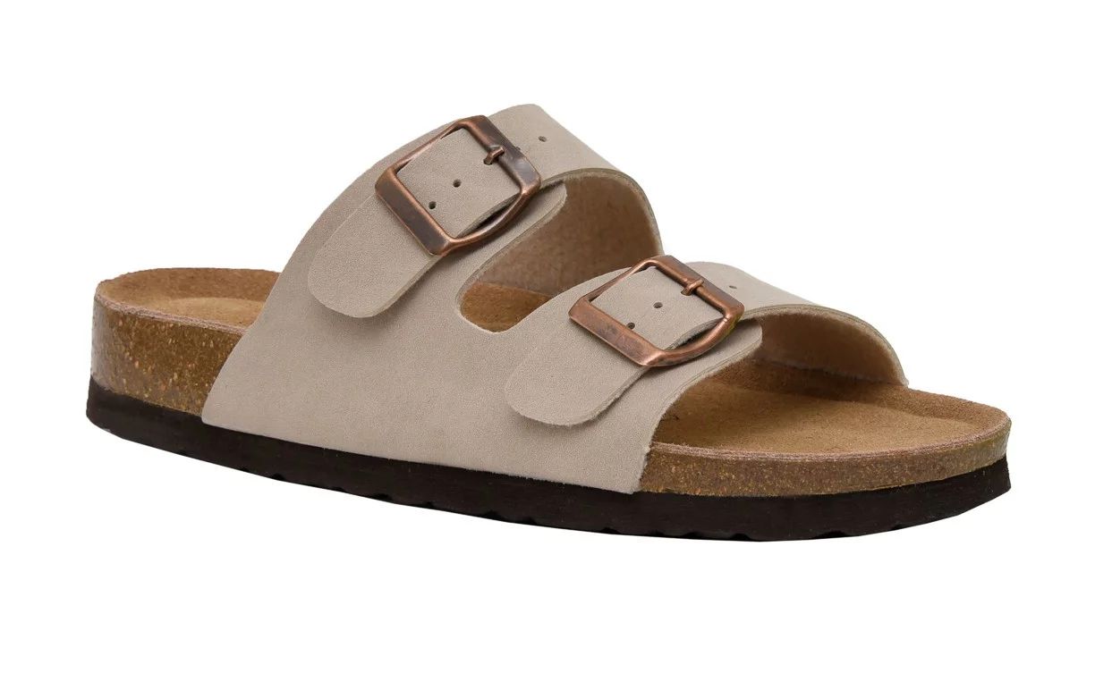 CUSHIONAIRE Women's Lane Cork Footbed Sandal with +Comfort | Walmart (US)