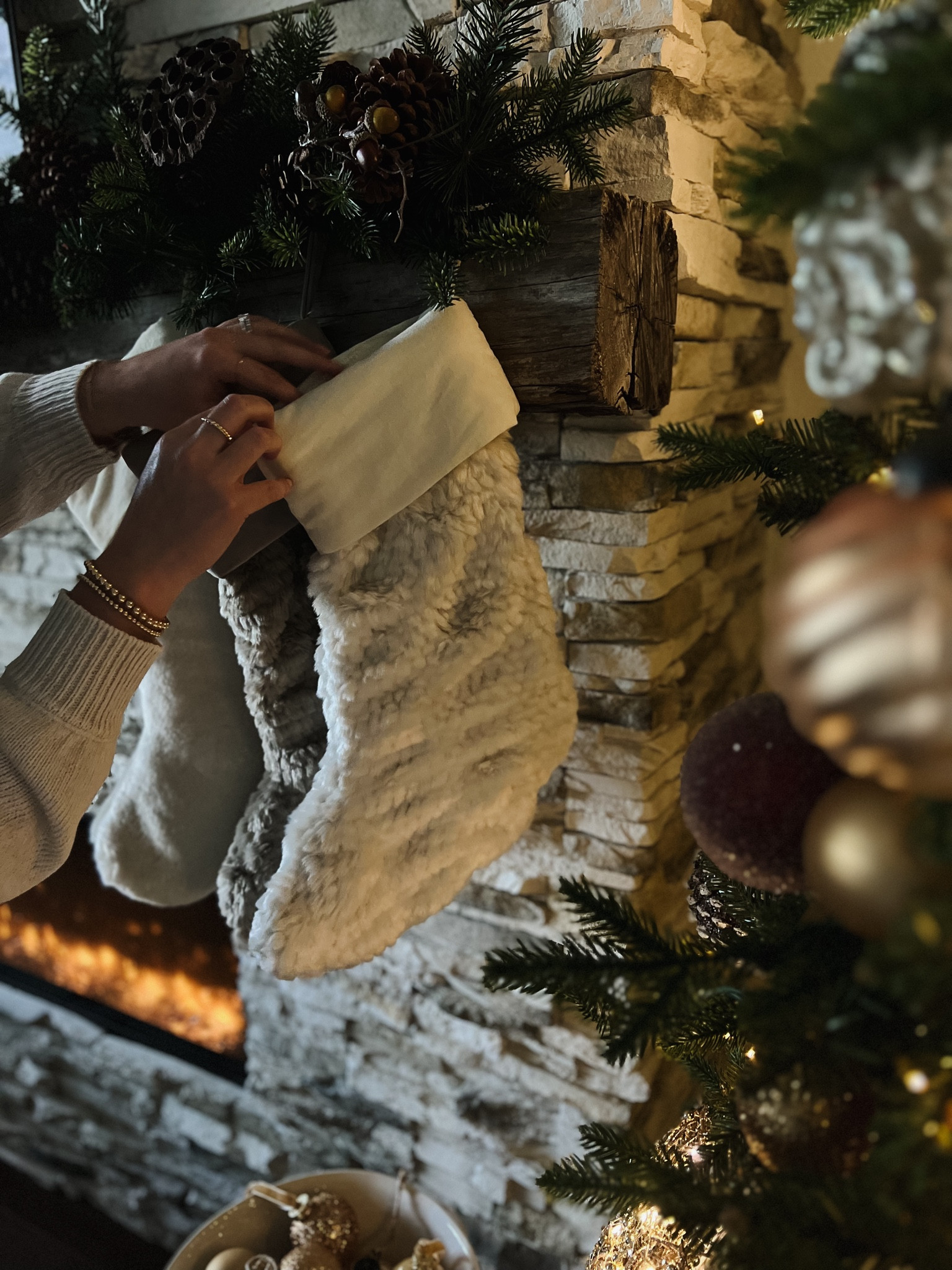 The prettiest layered stockings, paired with the fullest garland 👌 *chef’s kiss*

Christmas, Christmas decor, Christmas decorations, holiday decor, holiday, holiday decorations, garland, wreath, stockings, mantle, home decor, home, Christmas 

#LTKSeasonal #LTKHolidaySale #LTKHoliday