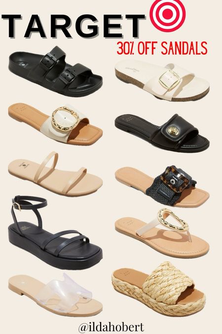Target — 30% off sandals!

Summer fashion, spring fashion, sandals, shoes, vacation, resort wear, platform sandals

#LTKFindsUnder50 #LTKSaleAlert #LTKShoeCrush