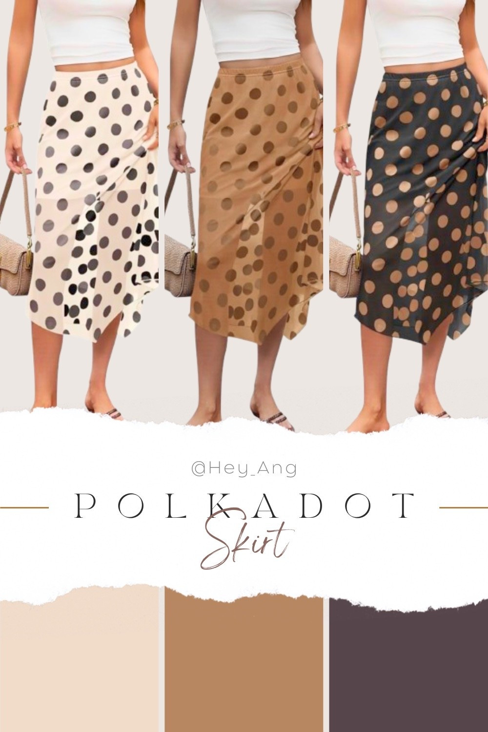 Polka dots are trending this Spring. I love the sheer bottom of these. I’d style with a fitted tee and a denim jacket for a casual weekend look. A blazer and flats would be a nice look for the office. Which color is your favorite ? 

#LTKWorkwear #LTKTall