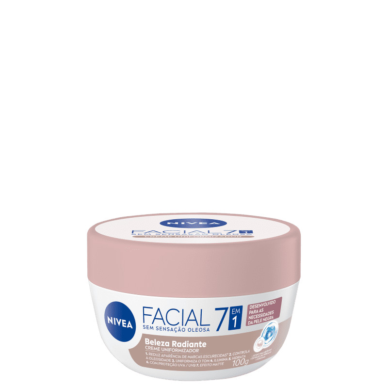 Creme Hidratante Facial NIVEA Beleza Radiante 7 em 1 | Beleza na Web | Beleza Na Web (BR)
