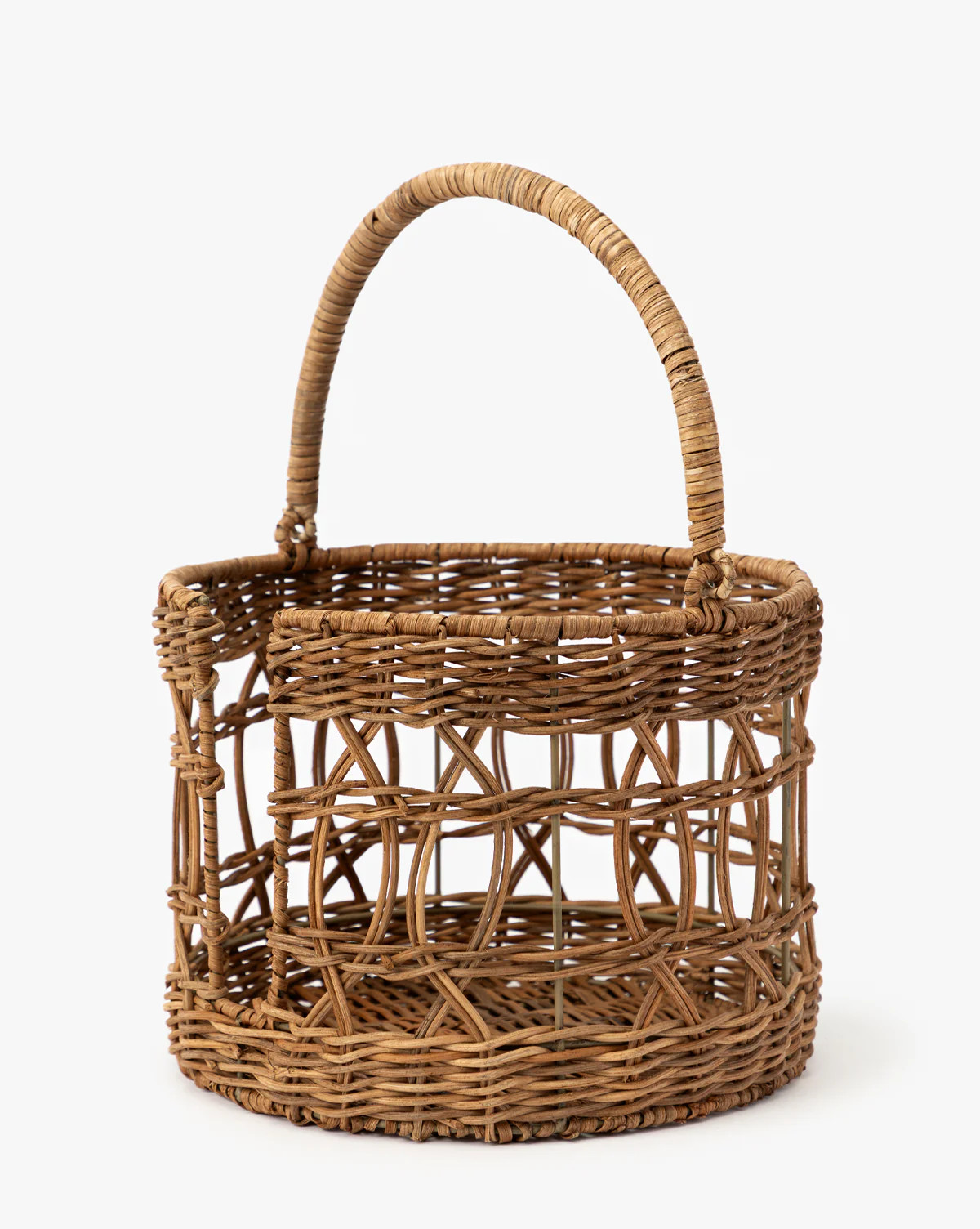 Hand-Woven Wicker Plate Basket | McGee & Co. (US)
