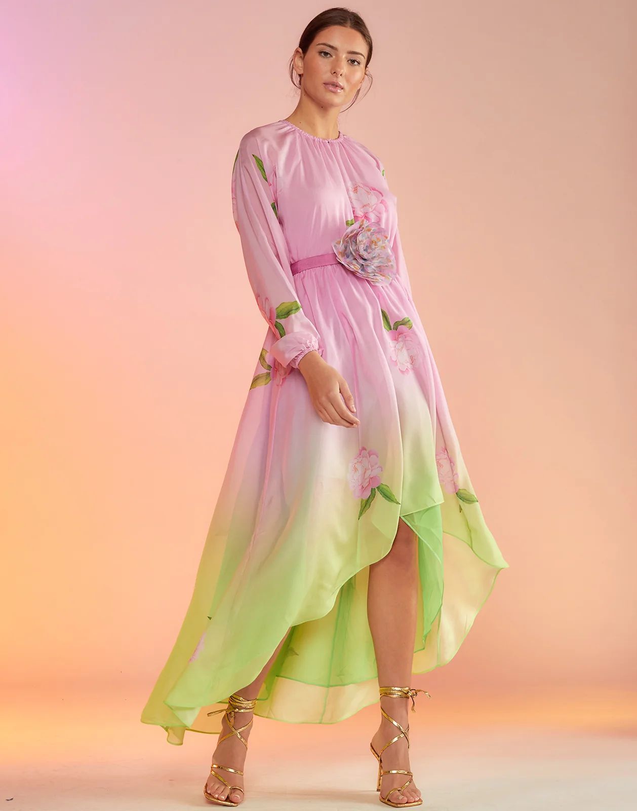 Bari Silk Dress | Cynthia Rowley