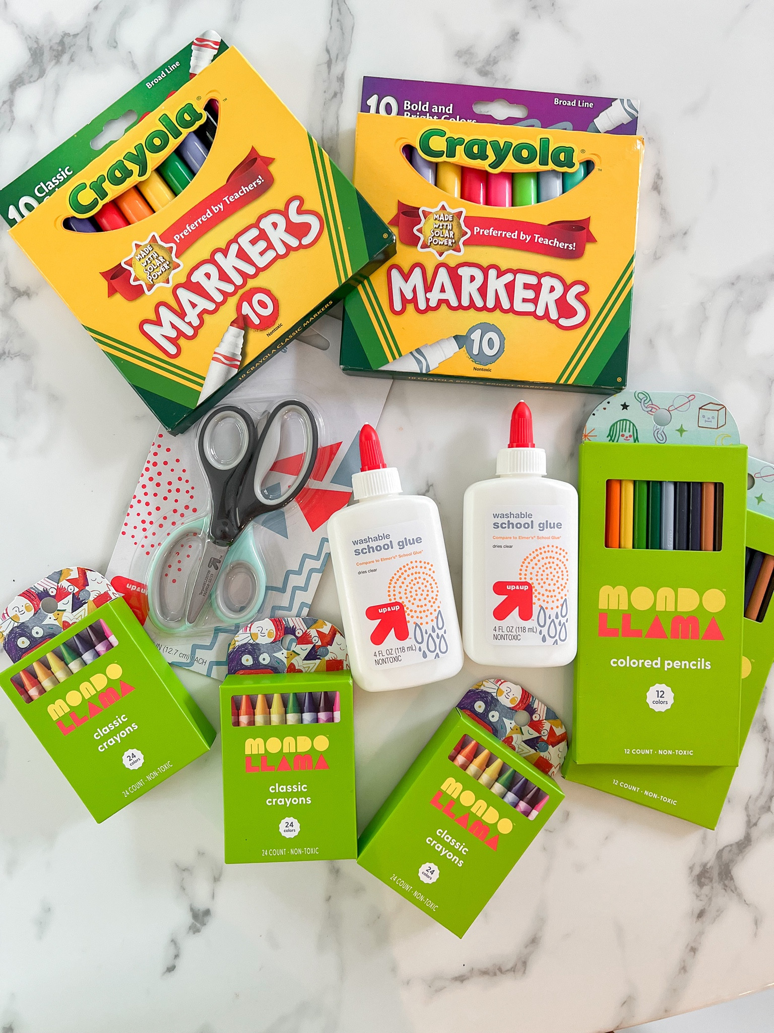 Gas Line Markers Crayola Broad Line Markers, Bold Bright Colors - Main Image