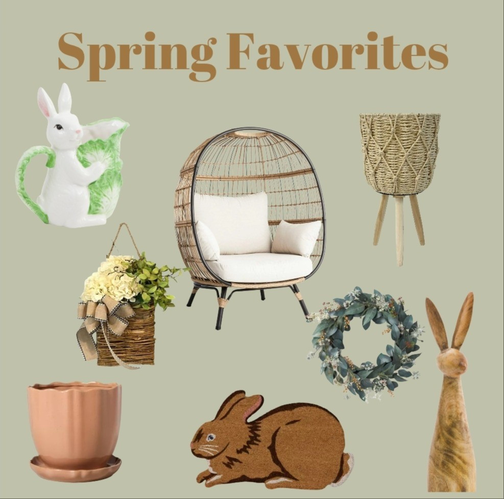 Spring Decor | Bunny Decor | Seasonal Decor | Home Decor | Patio Furniture | Plant Stands | Patio Decor | Planters | Flower Pots | Spring Wreath

#LTKSeasonal #LTKHome #LTKFindsUnder50