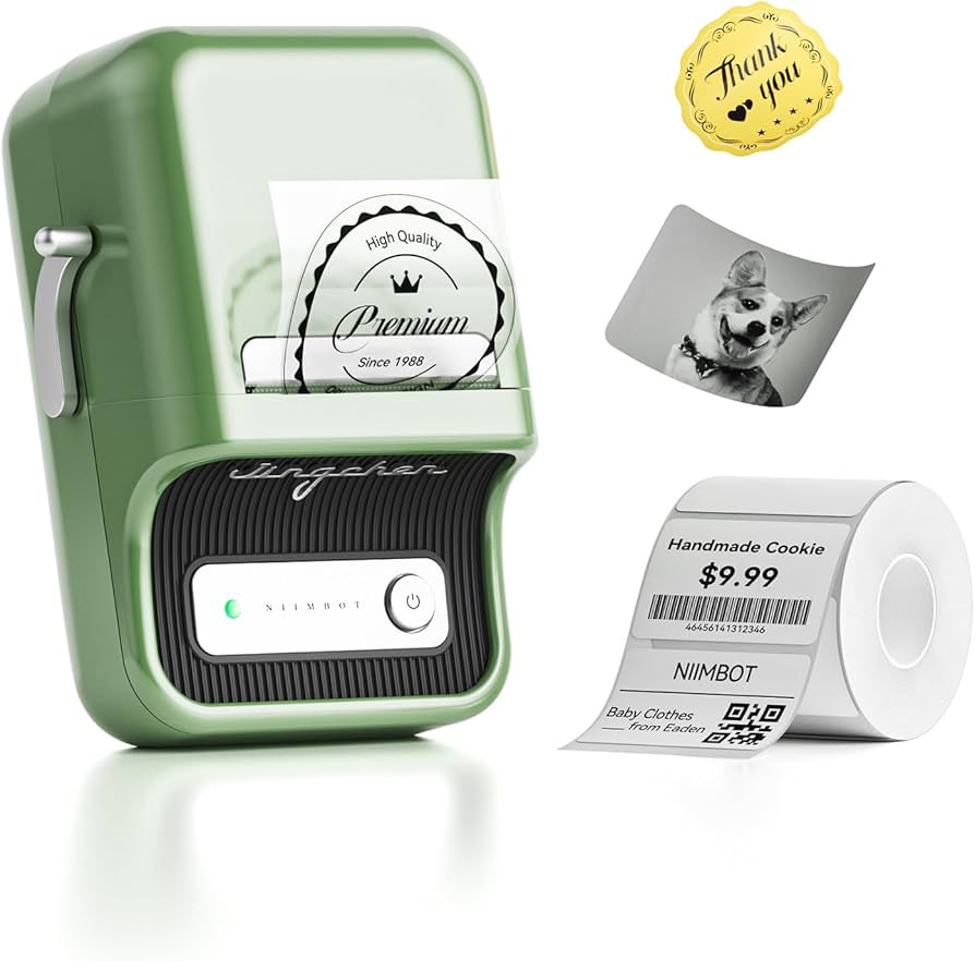 NIIMBOT B21 Label Maker for Gift, Portable Bluetooth Label Printer for Small Business, Label Make... | Amazon (US)