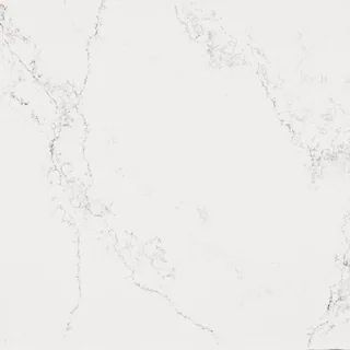10 in. x 5 in. Quartz Countertop Sample in Empira White with Polished Finish | The Home Depot