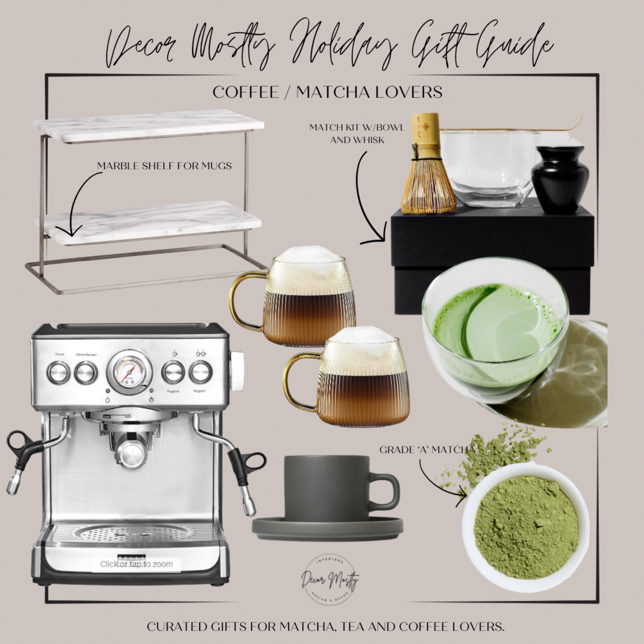 Gift guide for the coffee and matcha lovers in your life!

#LTKGiftGuide