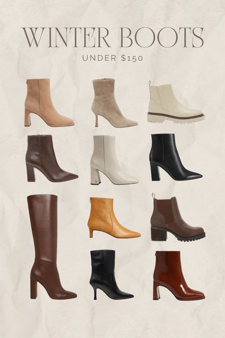 Winter boots under $150! Perfect gift idea for her 👢

#LTKstyletip #LTKGiftGuide #LTKshoecrush