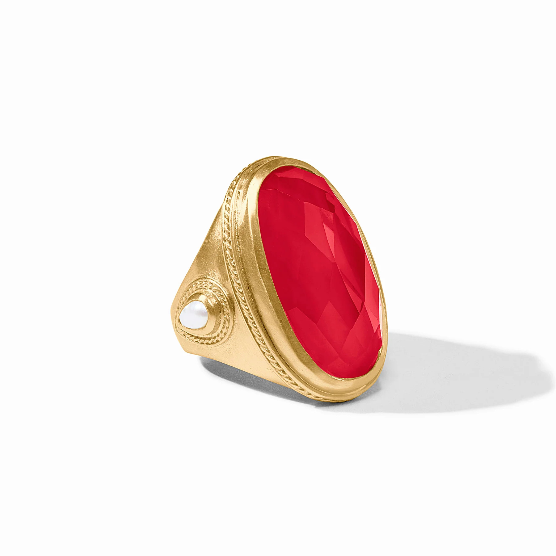 Cannes Gold Statement Ring | Julie Vos