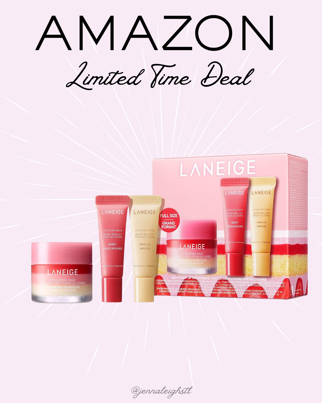 Amazon limited-time deal! ✨ LANEIGE is up to 30% off right now, making it a great time to grab some of your beauty favorites or stock up on skincare and lip care. 

 #LTKselfcare #LTKSaleAlert #LTKBeauty