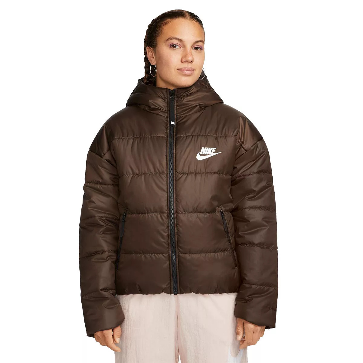 Women's Nike Sportswear Hooded Therma-Fit Repel Jacket | Kohl's