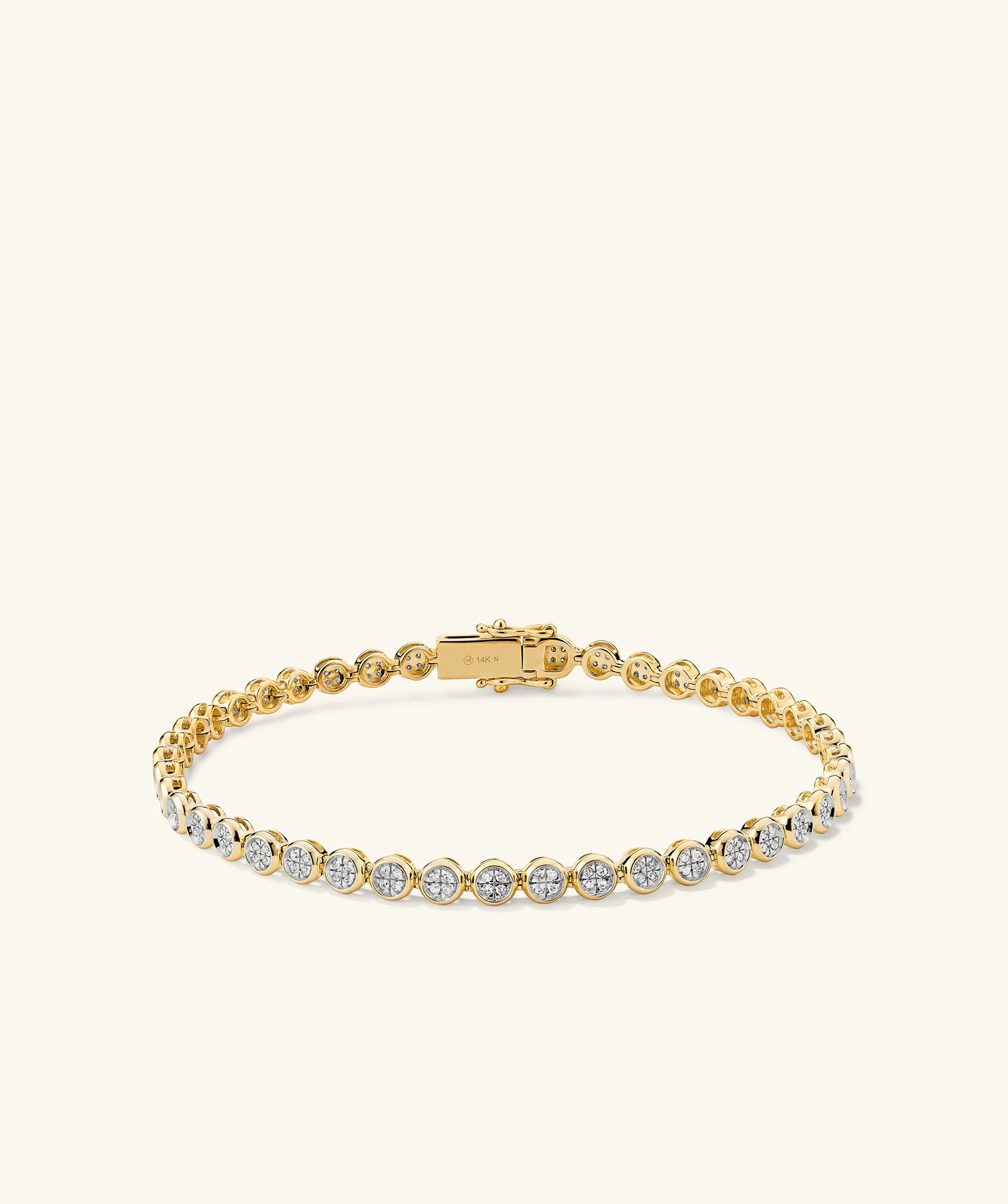 Micro-Pavé Diamond Rivière Bracelet | Mejuri Fine Crew