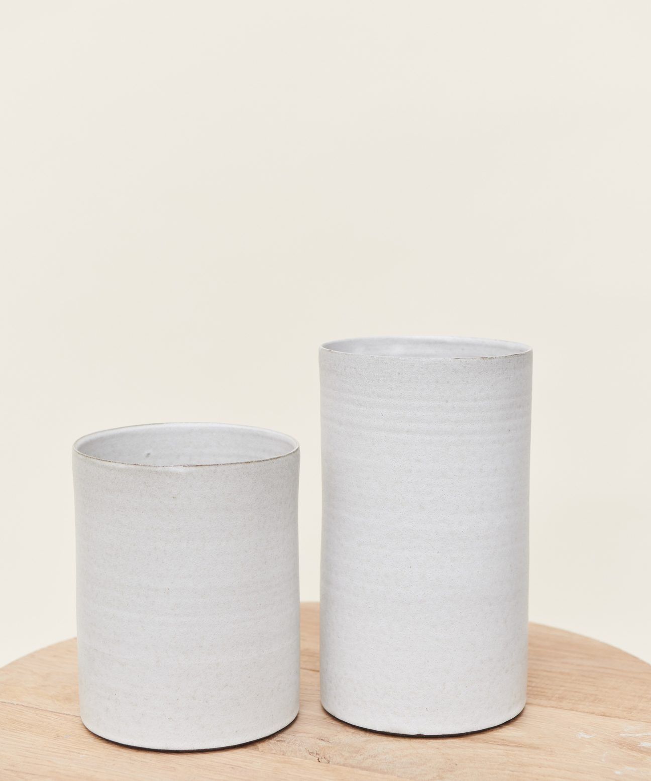Wide Vase - Oatmeal | Jenni Kayne | Jenni Kayne