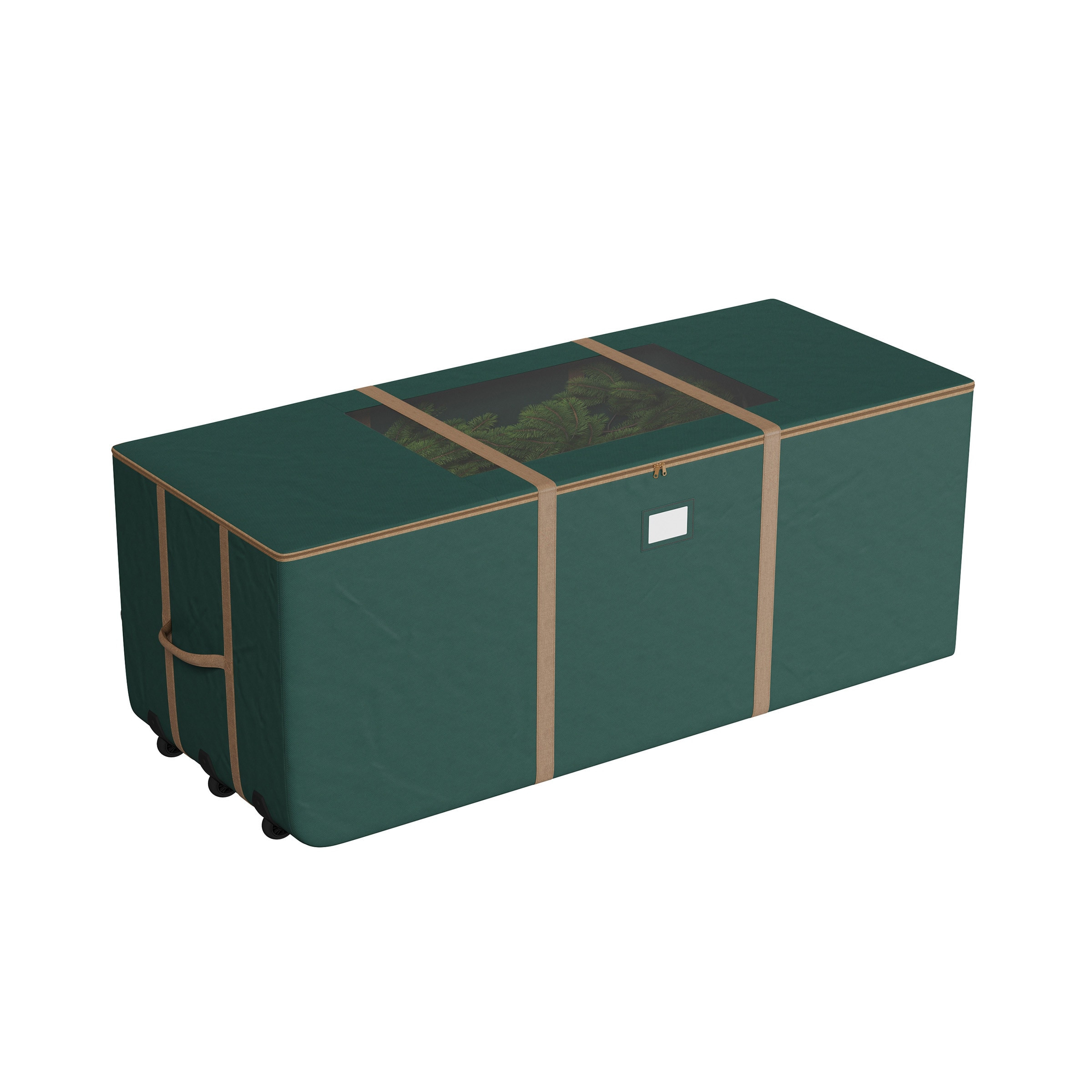 Hastings Home Large Heavy Duty Green Christmas Tree Storage Bag ( 28-in H x 67-in W ) | 604092KCM | Lowe's