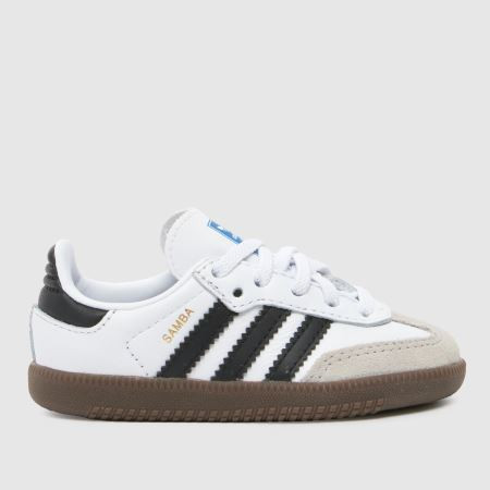 Kids Toddler White & Black adidas Samba Og Trainers | schuh | Schuh