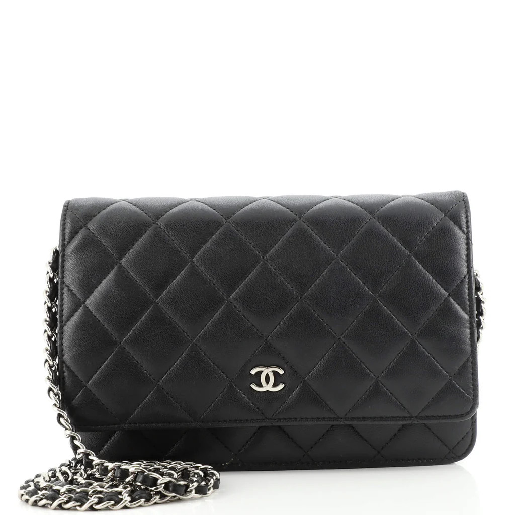 Wallet on Chain Quilted Lambskin | Rebag