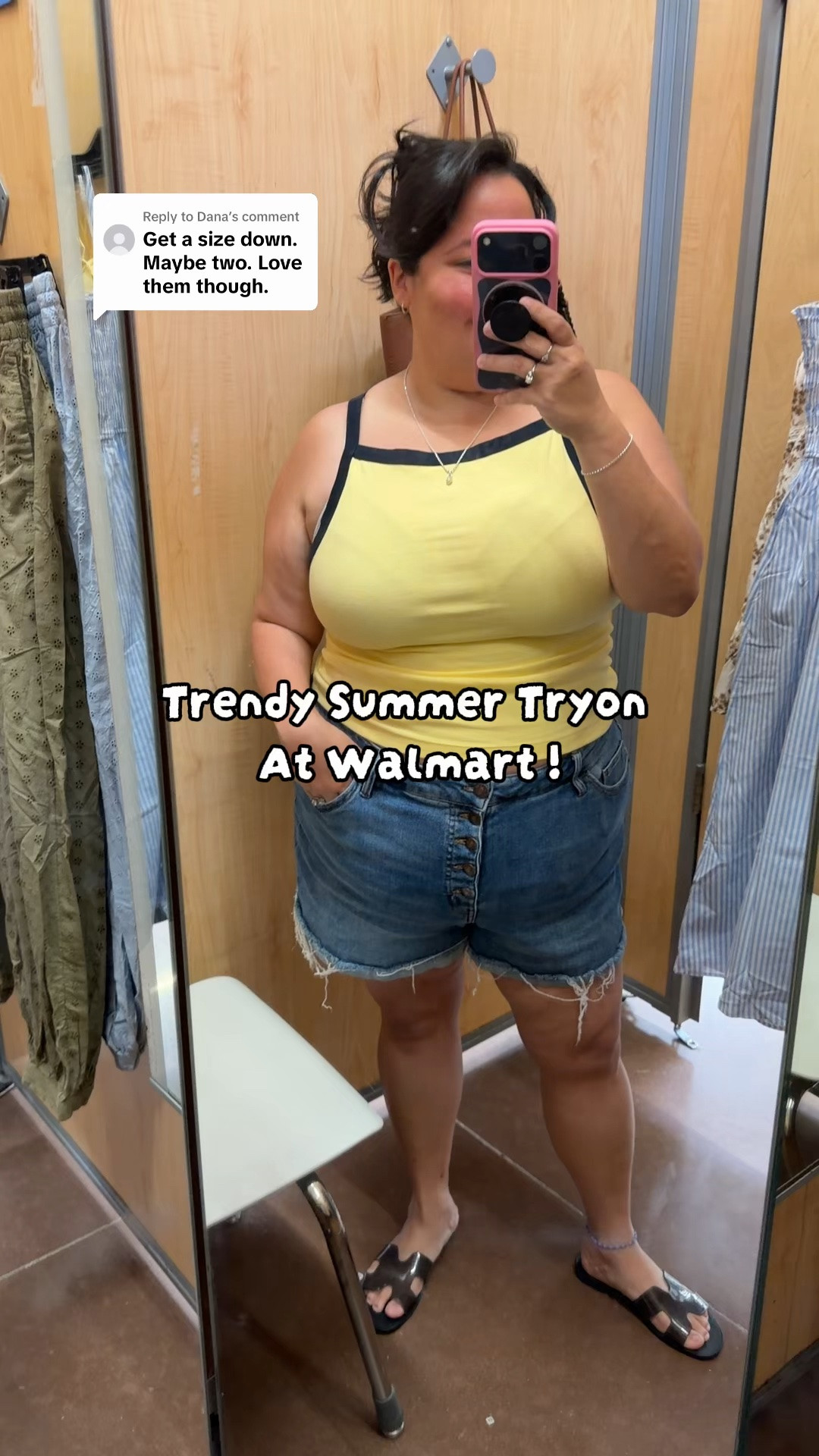 Summer feels like it's around the corner & with Walmart releasing some cute summer finds, you know I had to pop in! Everything is in an XXL except for the pants, those were an XL 🩵
#summeroutfits #midsizefashion #plussizefashion

#LTKPlusSize #LTKSaleAlert #LTKMidsize