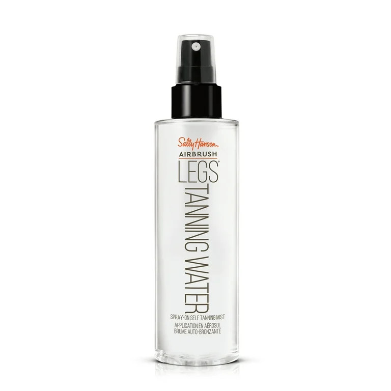 Sally Hansen Airbrush Legs Tanning Water, 6.76 oz, Sun-Kissed Glam, Enhances Natural Skin Tone | Walmart (US)