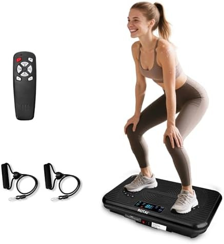 Shake Plate Vibration Exercise Machine for Lymphatic Drainage Massager & Weight Loss, 400 lbs Cap... | Amazon (US)