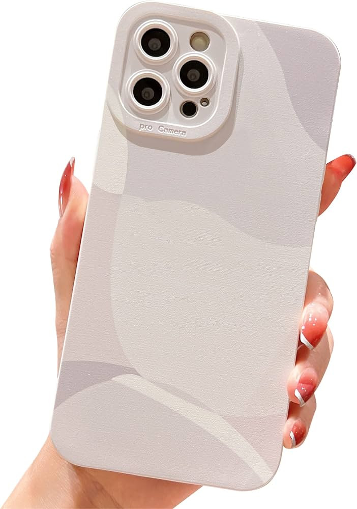 YKCZL Compatible with iPhone 13 Pro Case 6.1 Inch, Cute Painted Art Full Camera Lens Protective S... | Amazon (US)