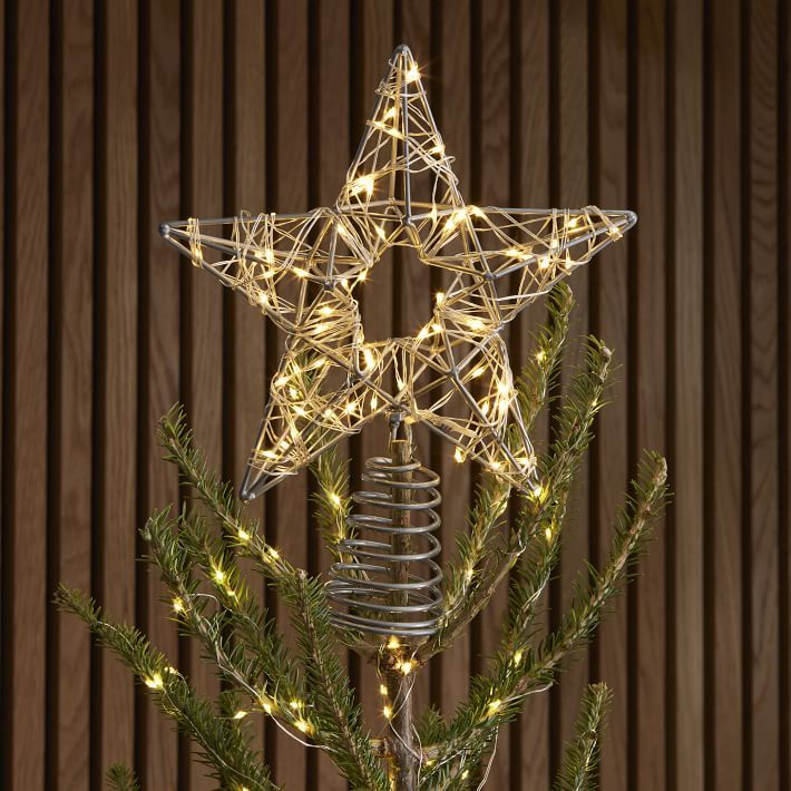 LED Shining Star Tree Topper | West Elm (US)