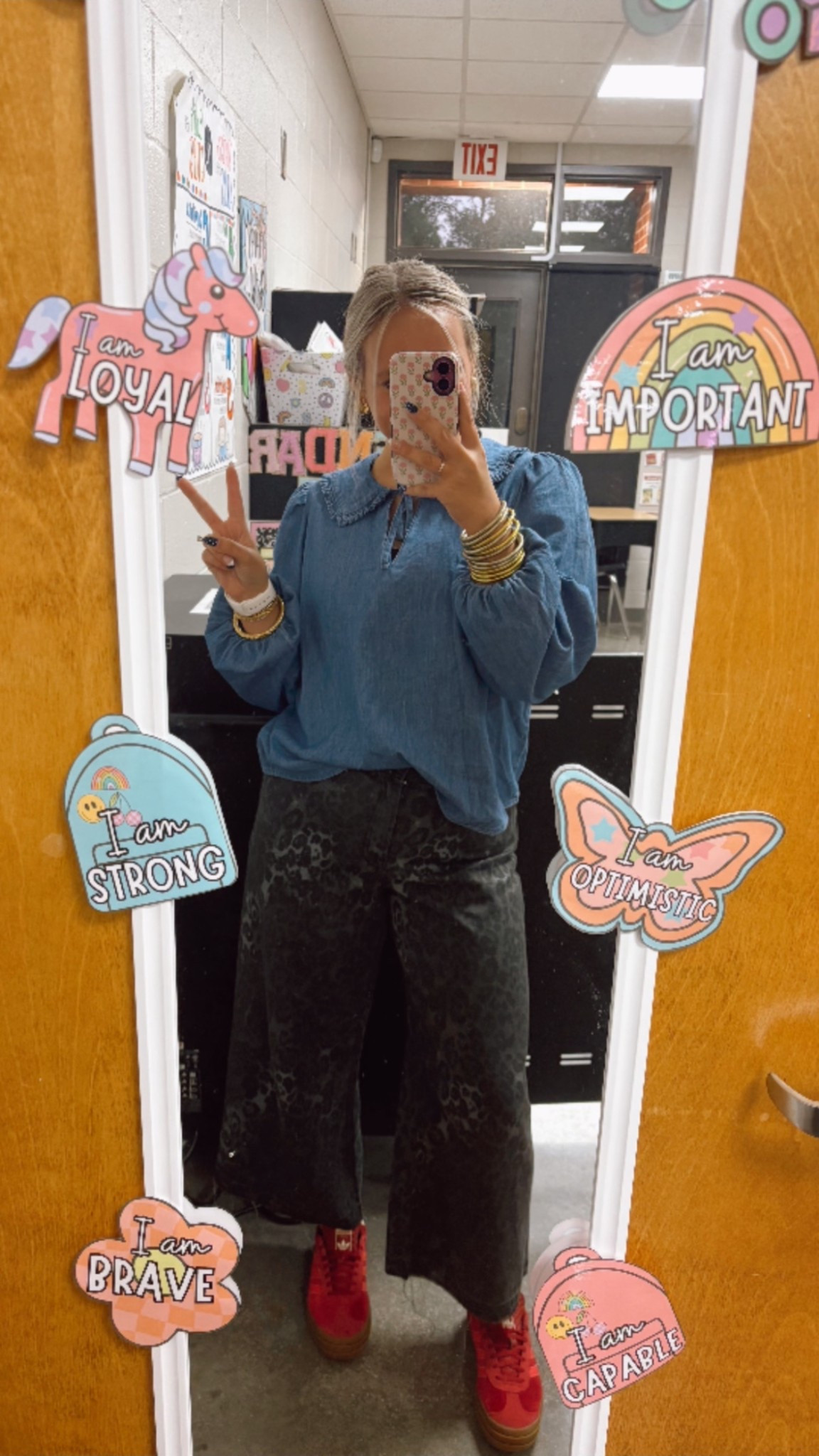 Fun little teacher outfit ❤️‍🔥🐆

#LTKWorkwear #LTKStyleTip #LTKFindsUnder50
