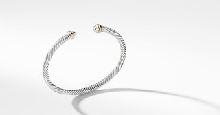 Cable Classic Collection® Bracelet with 18K Yellow Gold | David Yurman