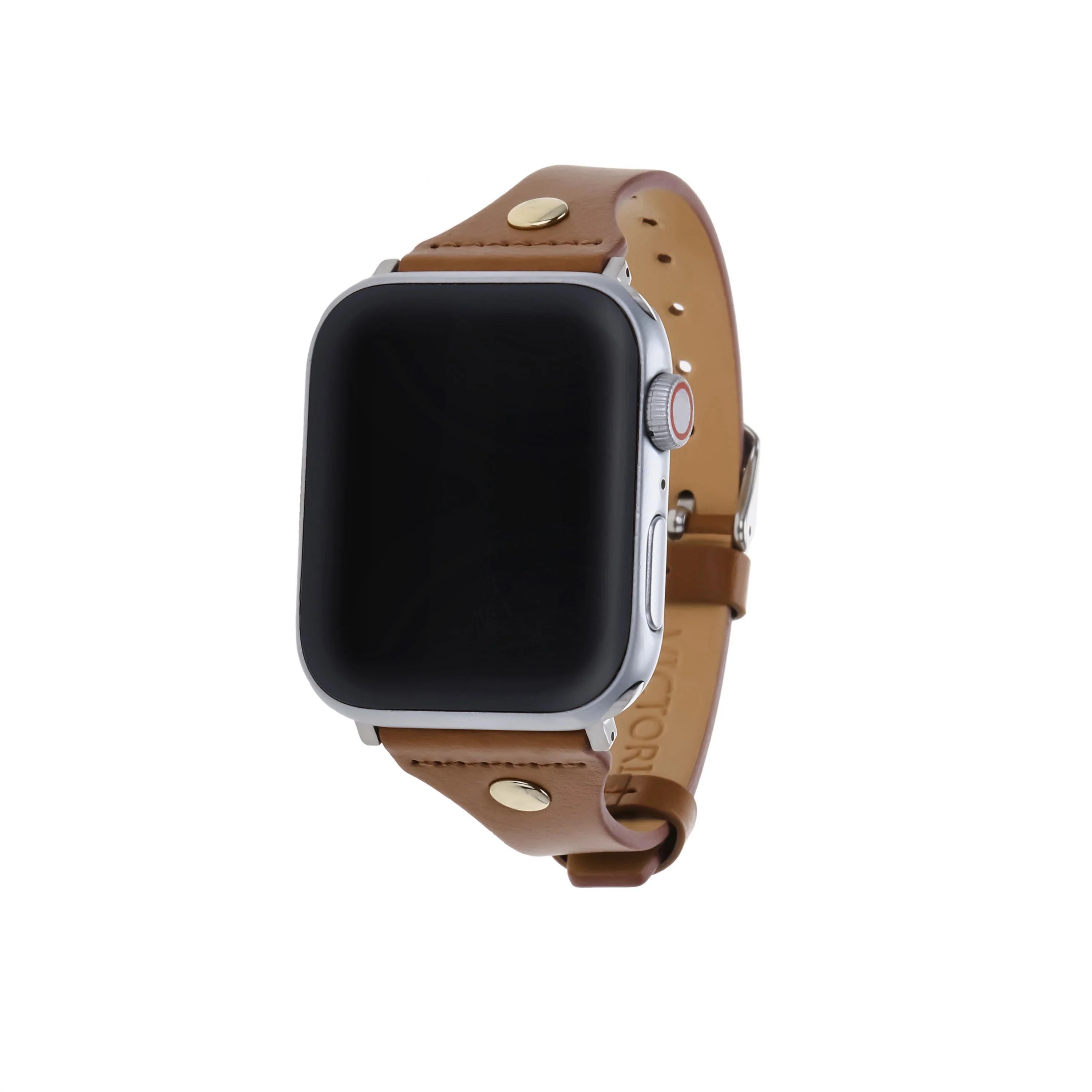 Emerson Brown Leather Apple Watch Strap | Victoria Emerson