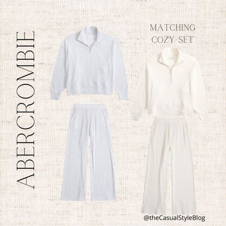 Cozy matching sets for spring from Abercrombie 



#LTKSeasonal #LTKSaleAlert #LTKGiftGuide