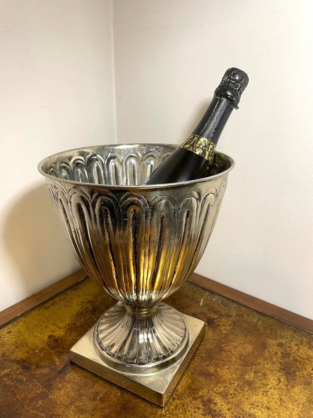 Vintage Solid Brass Trophy Shaped Champagne Ice Bucket Wine - Etsy | Etsy (US)