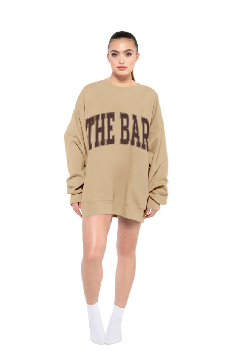 VARSITY SWEATSHIRT CHOCOLATE CHIP | The Bar
