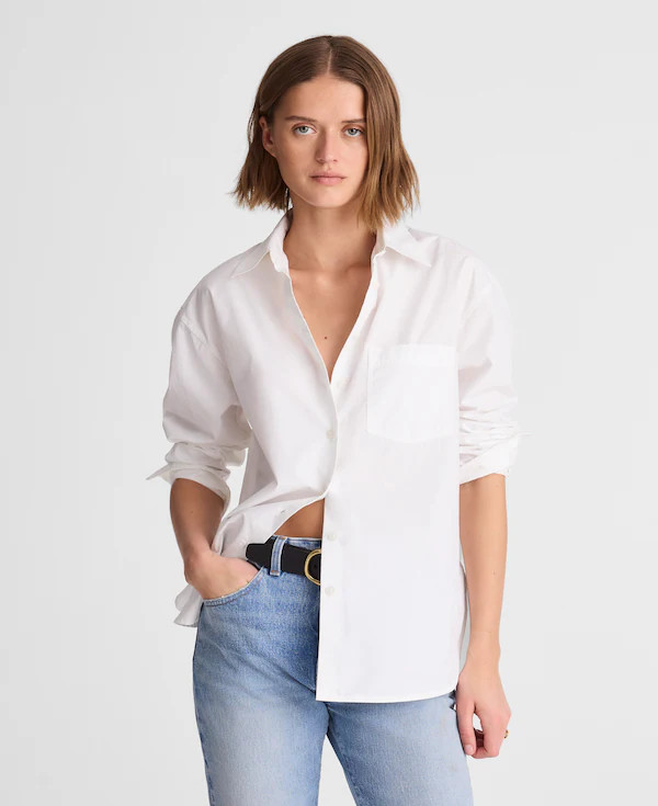 The Easy Shirt in Poplin | Madewell