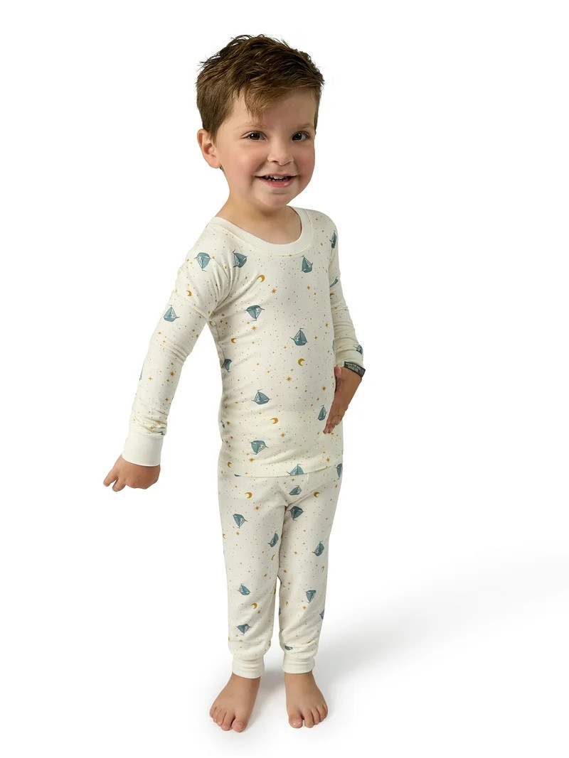 Modern Moments x Where the Wild Things Are Toddler Neutral Pajama Set, 2-Piece, Sizes 12M-5T | Walmart (US)