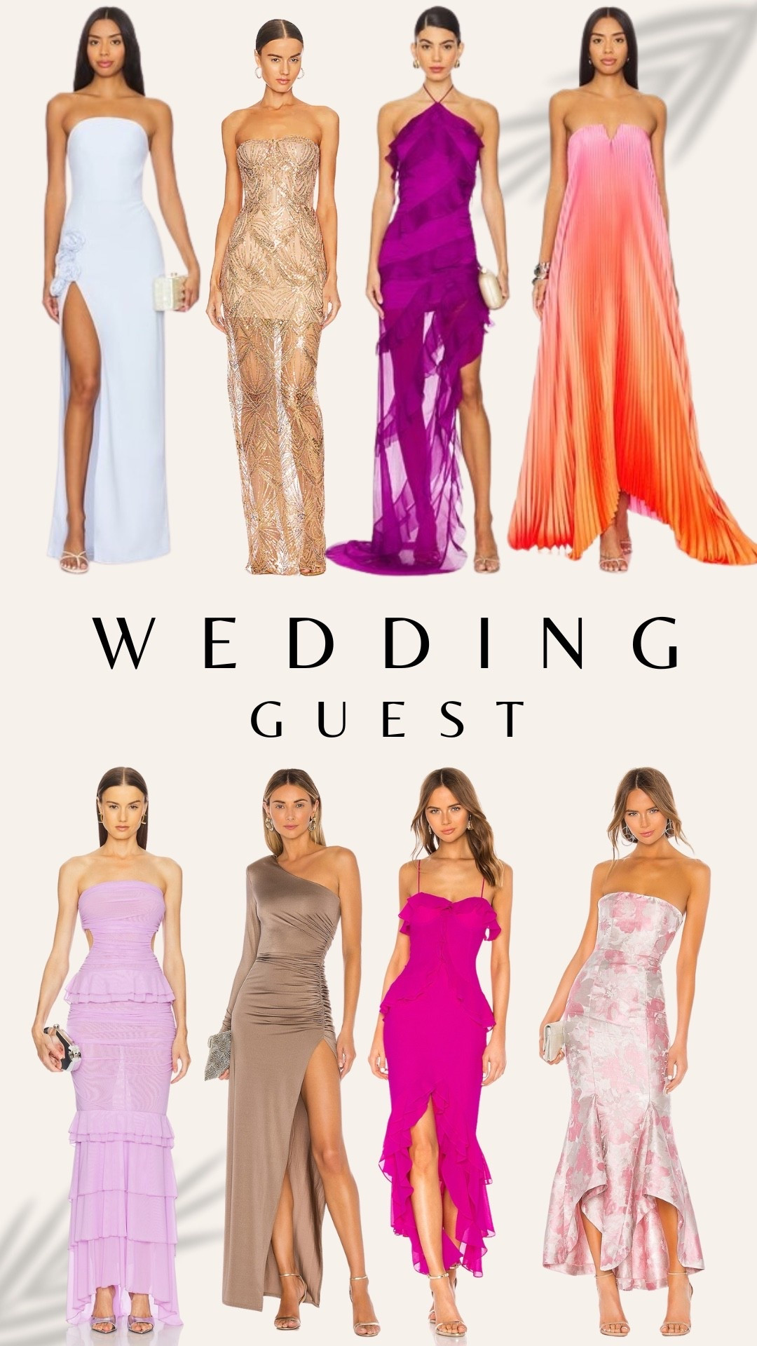 Wedding guest dresses from Revolve 

#wedding #weddingguest #dress 

#LTKSummerEdit #LTKWedding #LTKStyleTip