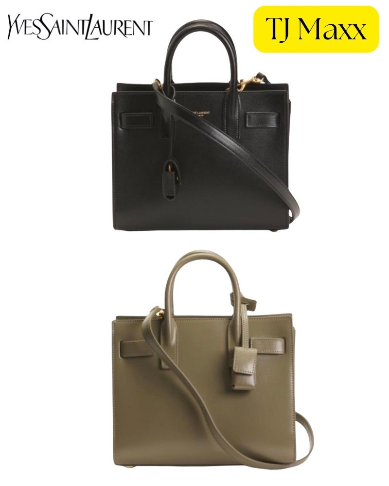 This saint Laurent purse is on sale at TJ Maxx!! I love it!! It comes in black or green. Leather bag, designer deals, work, tote.

#LTKMothersDay #LTKSaleAlert #LTKWorkwear
