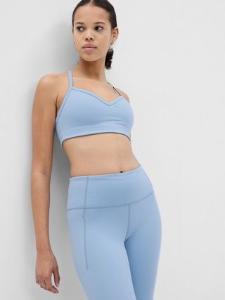 GapFit Recycled Power Medium Impact Sports Bra | Gap (US)