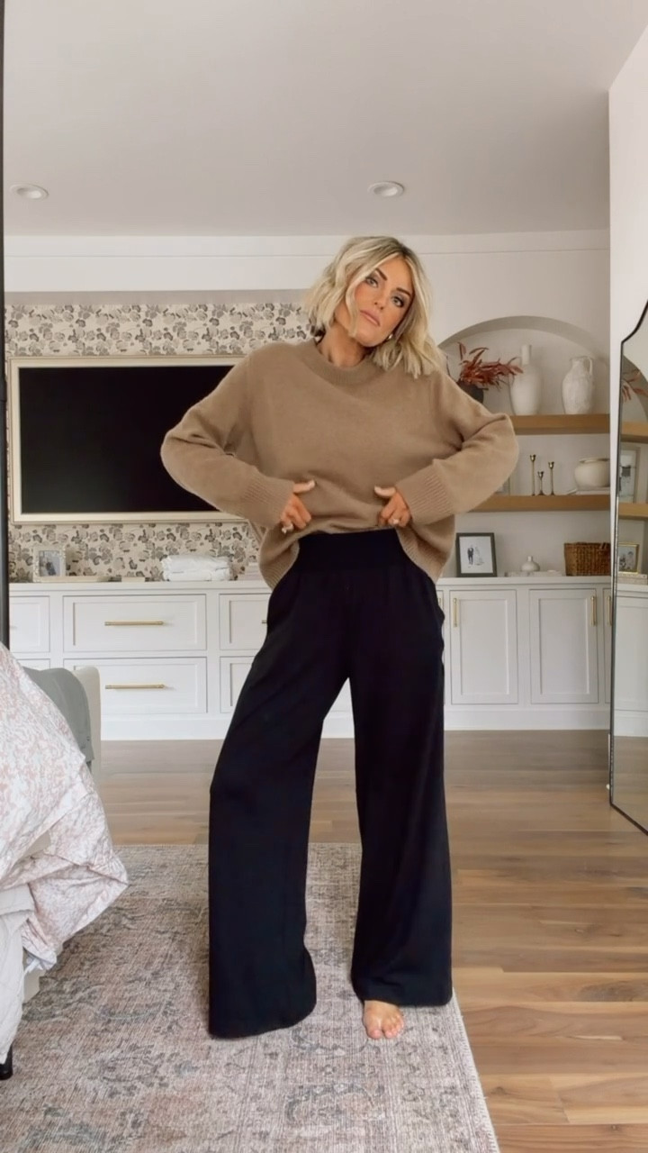 Loving this cozy look for postpartum 💕 this neutral sweater is one of my favorites! Wearing S. 

Loverly Grey, Quince, Loft, neutral sweater, postpartum outfit ideas 

#LTKootd #LTKSeasonal