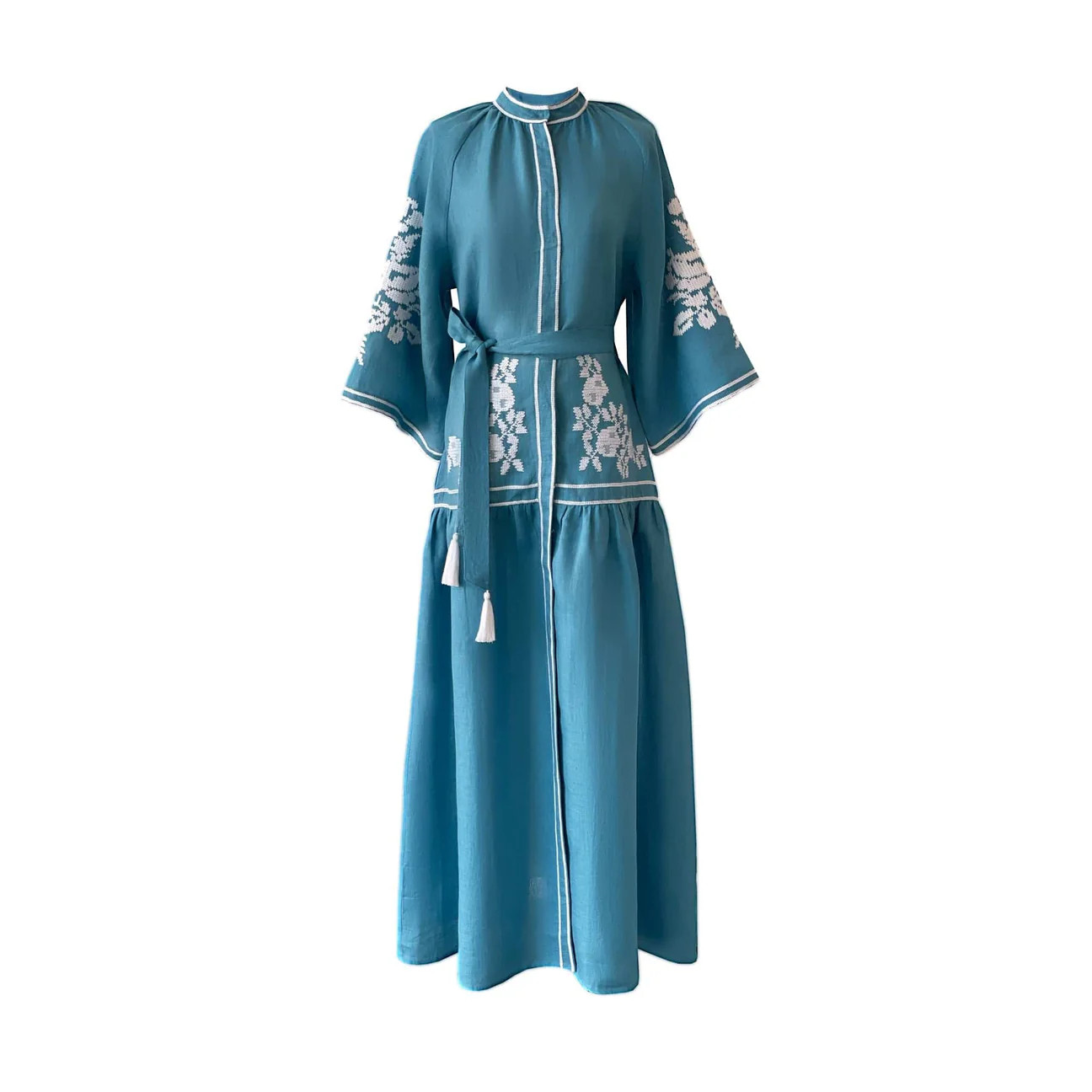 Turquoise Swan Dress | Modatrova