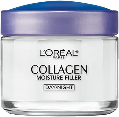 Amazon.com: L'Oreal Paris Skincare Collagen Face Moisturizer, Day and Night Cream, Anti-Aging Fac... | Amazon (US)