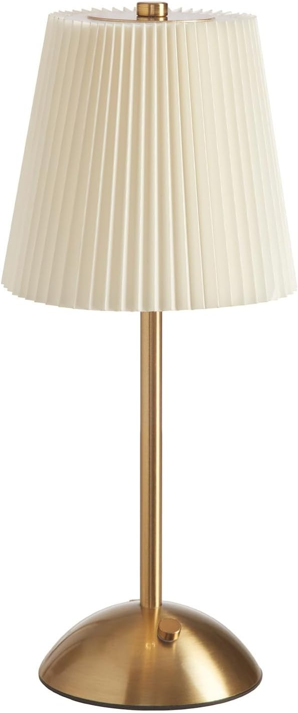 Portable Cordless Table Lamp, Fabric Shade Desk Lamps, 3000mAh Rechargeable Battery Operated Ligh... | Amazon (US)