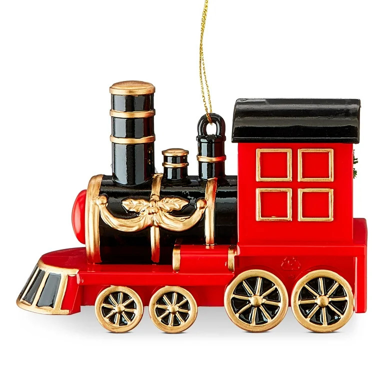Multicolor Retro Train Christmas Ornament, Heritage Holiday Theme, 4.7", by Holiday Time | Walmart (US)