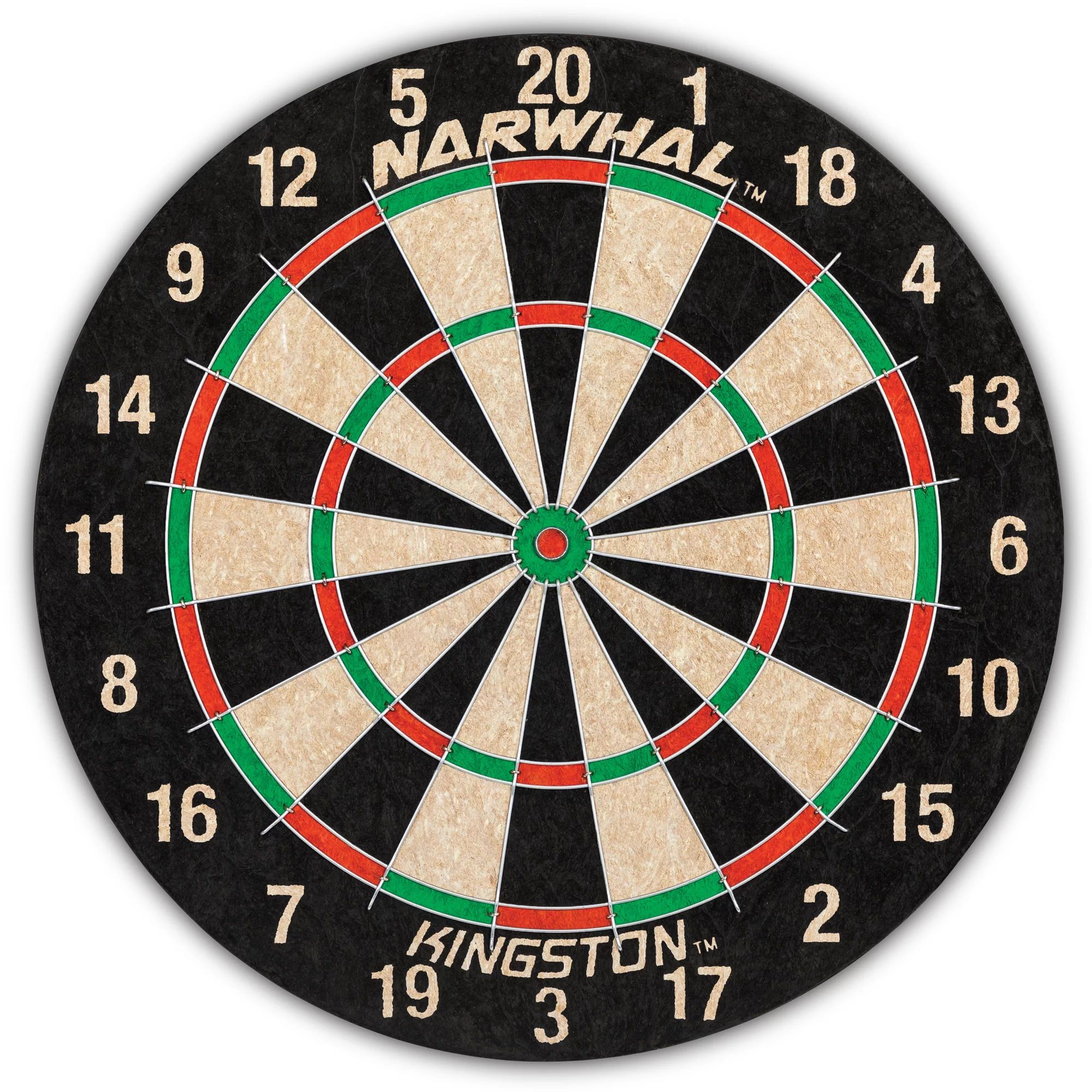 Narwhal Kingston Dartboard; Official Size, Self-Healing Board (Darts Not Included) | Walmart (US)