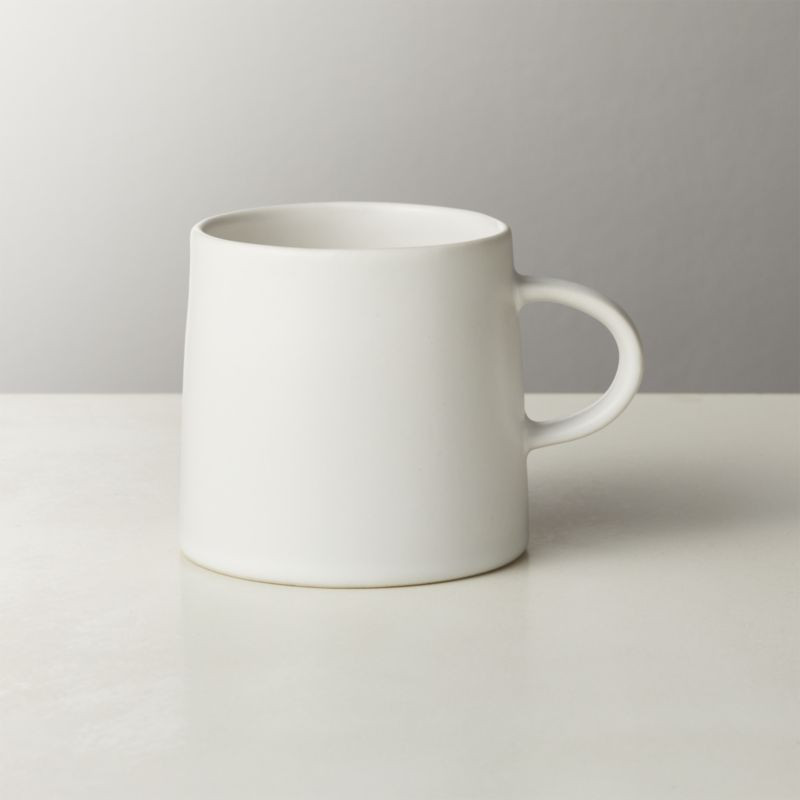 Valley Modern White Espresso Cup + Reviews | CB2 | CB2