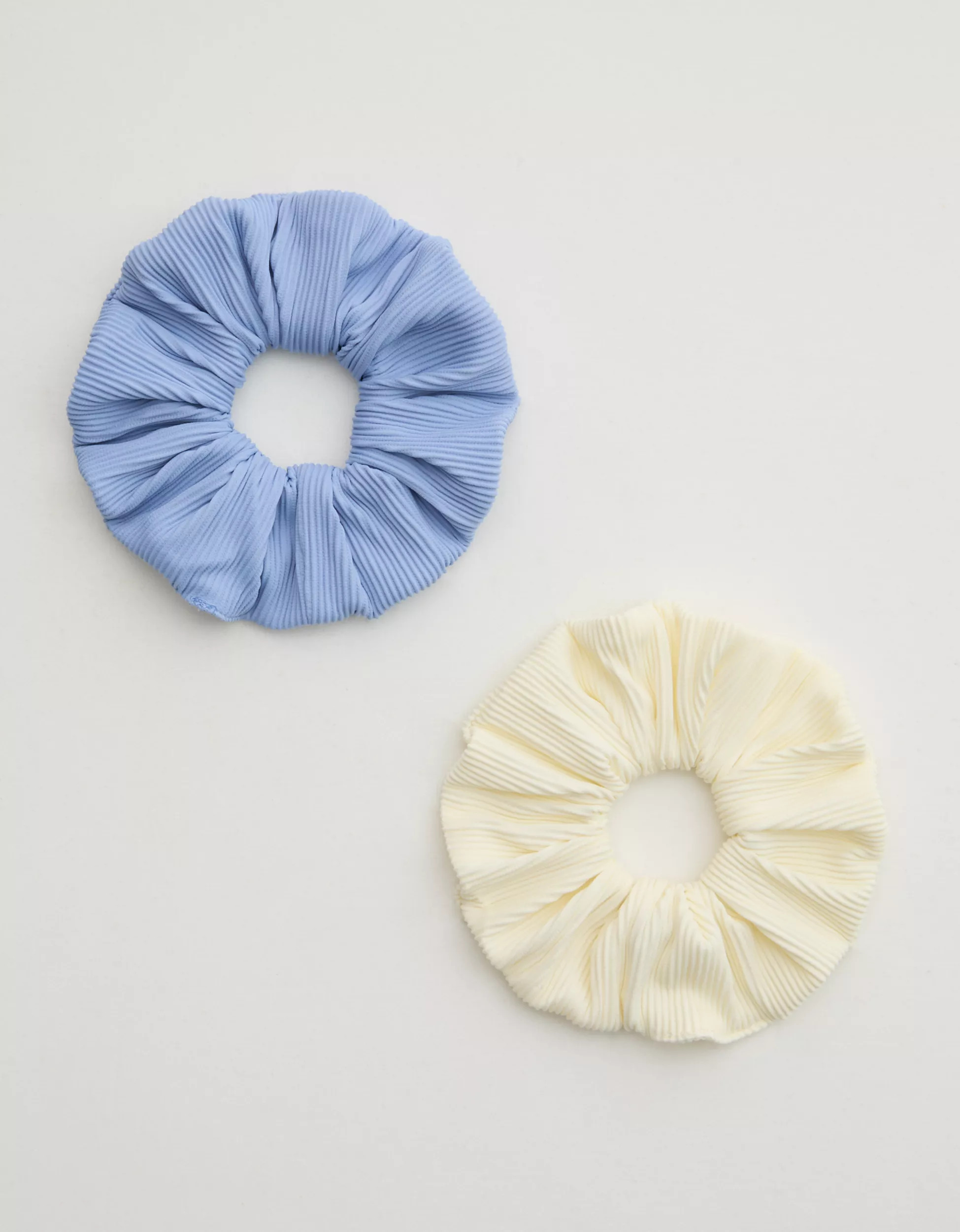 Aerie Ribbed Swim Scrunchie 2-Pack | Aerie