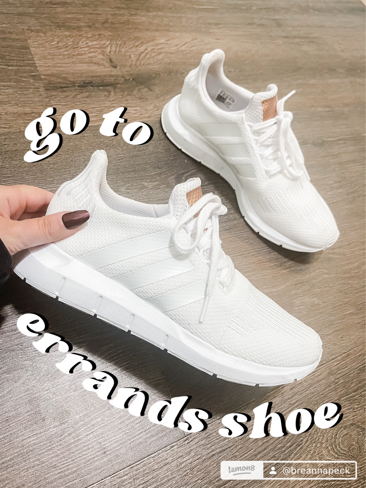 Women s adidas swift run casual shoes white 2025