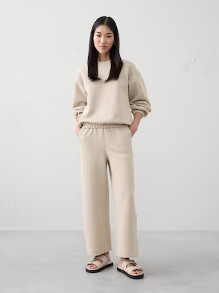 Weekender Wide-Leg High-Rise Ankle Pant | Banana Republic Factory