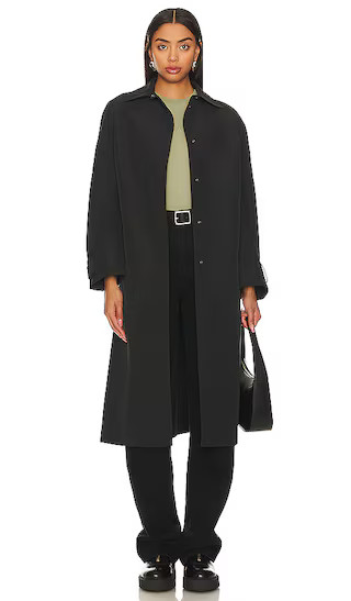 Ashtina Trench in Black | Revolve Clothing (Global)